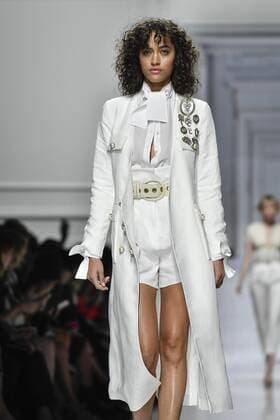 Milan Fashion Week, Women Spring Summer 2017. Milano, Moda Donna, Primavera Estate 2017. ERMANNO SCERVINO catwalk Pictured: model  Copyright: xRiccardoxGiordanoxSickix