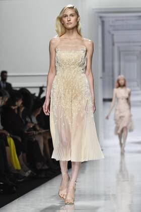 Milan Fashion Week, Women Spring Summer 2017. Milano, Moda Donna, Primavera Estate 2017. ERMANNO SCERVINO catwalk Pictured: model  Copyright: xRiccardoxGiordanoxSickix