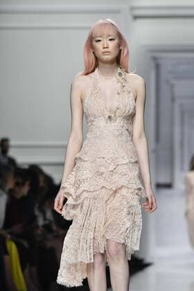Milan Fashion Week, Women Spring Summer 2017. Milano, Moda Donna, Primavera Estate 2017. ERMANNO SCERVINO catwalk Pictured: model  Copyright: xRiccardoxGiordanoxSickix