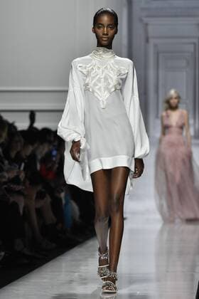 Milan Fashion Week, Women Spring Summer 2017. Milano, Moda Donna, Primavera Estate 2017. ERMANNO SCERVINO catwalk Pictured: model  Copyright: xRiccardoxGiordanoxSickix