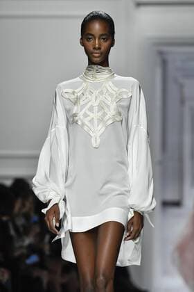 Milan Fashion Week, Women Spring Summer 2017. Milano, Moda Donna, Primavera Estate 2017. ERMANNO SCERVINO catwalk Pictured: model  Copyright: xRiccardoxGiordanoxSickix