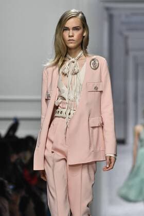 Milan Fashion Week, Women Spring Summer 2017. Milano, Moda Donna, Primavera Estate 2017. ERMANNO SCERVINO catwalk Pictured: model  Copyright: xRiccardoxGiordanoxSickix
