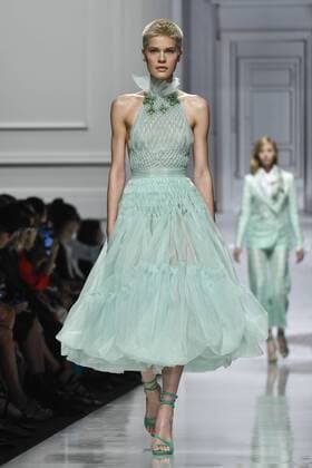 Milan Fashion Week, Women Spring Summer 2017. Milano, Moda Donna, Primavera Estate 2017. ERMANNO SCERVINO catwalk Pictured: model  Copyright: xRiccardoxGiordanoxSickix