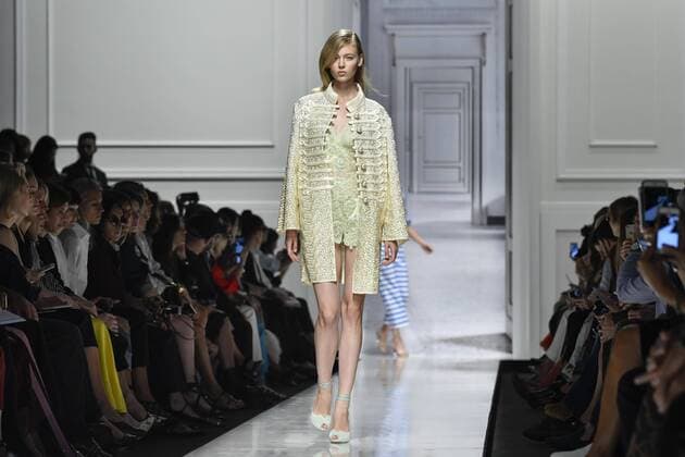 Milan Fashion Week, Women Spring Summer 2017. Milano, Moda Donna, Primavera Estate 2017. ERMANNO SCERVINO catwalk Pictured: model  Copyright: xRiccardoxGiordanoxSickix