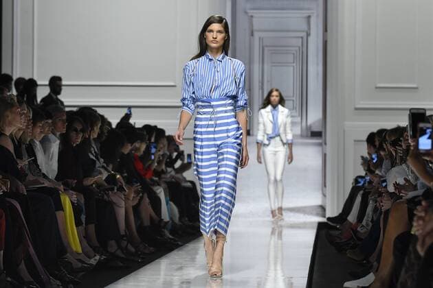 Milan Fashion Week, Women Spring Summer 2017. Milano, Moda Donna, Primavera Estate 2017. ERMANNO SCERVINO catwalk Pictured: model  Copyright: xRiccardoxGiordanoxSickix