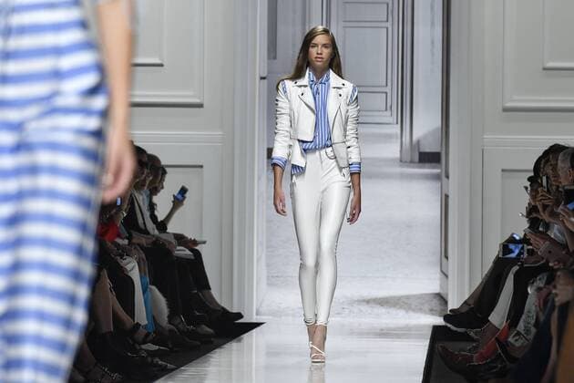 Milan Fashion Week, Women Spring Summer 2017. Milano, Moda Donna, Primavera Estate 2017. ERMANNO SCERVINO catwalk Pictured: model  Copyright: xRiccardoxGiordanoxSickix