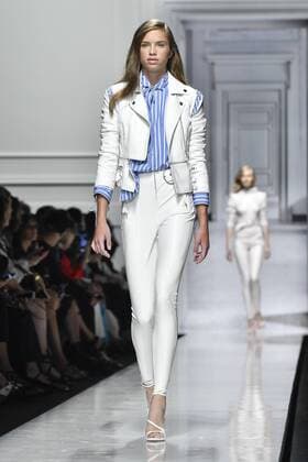 Milan Fashion Week, Women Spring Summer 2017. Milano, Moda Donna, Primavera Estate 2017. ERMANNO SCERVINO catwalk Pictured: model  Copyright: xRiccardoxGiordanoxSickix
