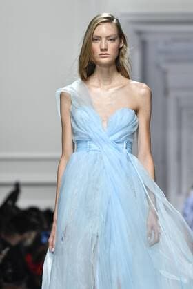 Milan Fashion Week, Women Spring Summer 2017. Milano, Moda Donna, Primavera Estate 2017. ERMANNO SCERVINO catwalk Pictured: model  Copyright: xRiccardoxGiordanoxSickix