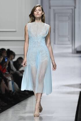 Milan Fashion Week, Women Spring Summer 2017. Milano, Moda Donna, Primavera Estate 2017. ERMANNO SCERVINO catwalk Pictured: model  Copyright: xRiccardoxGiordanoxSickix