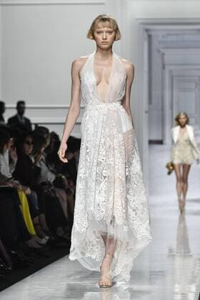 Milan Fashion Week, Women Spring Summer 2017. Milano, Moda Donna, Primavera Estate 2017. ERMANNO SCERVINO catwalk Pictured: model  Copyright: xRiccardoxGiordanoxSickix