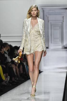 Milan Fashion Week, Women Spring Summer 2017. Milano, Moda Donna, Primavera Estate 2017. ERMANNO SCERVINO catwalk Pictured: model  Copyright: xRiccardoxGiordanoxSickix