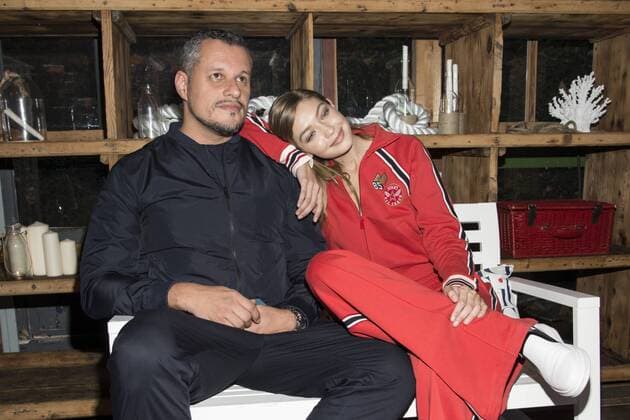 Milan, Gigi Hadid, TOMMYXGIGI, Tommy Hilfiger store in the picture: Gigi Hadid  Copyright: xAlbertoxScarpinatox