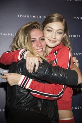 Milan, Gigi Hadid, TOMMYXGIGI, Tommy Hilfiger store in the picture: Gigi Hadid  Copyright: xAlbertoxScarpinatox