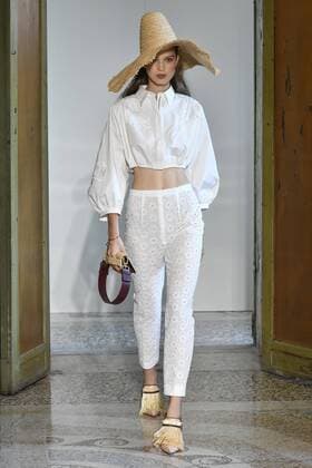 Milan Fashion Week, Women Spring Summer 2017. Milano, Moda Donna, Primavera Estate 2017. BLUGIRL catwalk Pictured: model  Copyright: xRiccardoxGiordanoxSickix