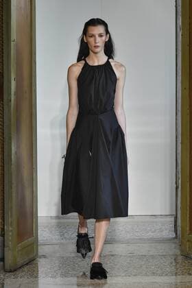 Milan Fashion Week, Women Spring Summer 2017. Milano, Moda Donna, Primavera Estate 2017. BLUGIRL catwalk Pictured: model  Copyright: xRiccardoxGiordanoxSickix