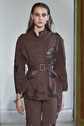 Milan Fashion Week, Women Spring Summer 2017. Milano, Moda Donna, Primavera Estate 2017. BLUGIRL catwalk Pictured: model  Copyright: xRiccardoxGiordanoxSickix