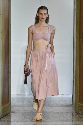 Milan Fashion Week, Women Spring Summer 2017. Milano, Moda Donna, Primavera Estate 2017. BLUGIRL catwalk Pictured: model  Copyright: xRiccardoxGiordanoxSickix
