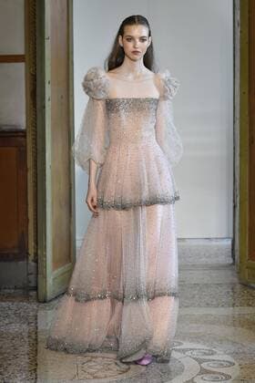 Milan Fashion Week, Women Spring Summer 2017. Milano, Moda Donna, Primavera Estate 2017. BLUGIRL catwalk Pictured: model  Copyright: xRiccardoxGiordanoxSickix