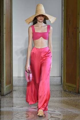 Milan Fashion Week, Women Spring Summer 2017. Milano, Moda Donna, Primavera Estate 2017. BLUGIRL catwalk Pictured: model  Copyright: xRiccardoxGiordanoxSickix