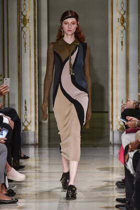 Milan Fashion Week, Women Spring Summer 2017. Milano, Moda Donna, Primavera Estate 2017. CIVIDINI catwalk Pictured: model  Copyright: xRiccardoxGiordanoxSickix