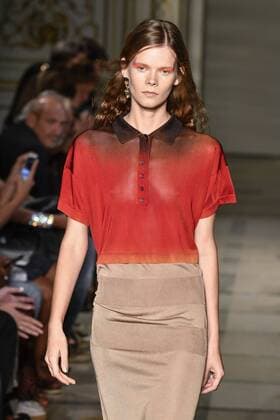 Milan Fashion Week, Women Spring Summer 2017. Milano, Moda Donna, Primavera Estate 2017. CIVIDINI catwalk Pictured: model  Copyright: xRiccardoxGiordanoxSickix