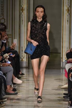 Milan Fashion Week, Women Spring Summer 2017. Milano, Moda Donna, Primavera Estate 2017. CIVIDINI catwalk Pictured: model  Copyright: xRiccardoxGiordanoxSickix