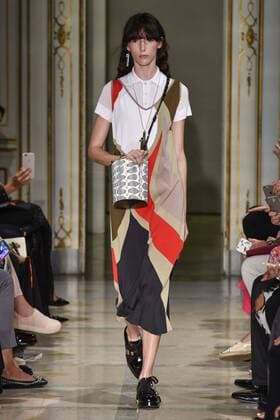 Milan Fashion Week, Women Spring Summer 2017. Milano, Moda Donna, Primavera Estate 2017. CIVIDINI catwalk Pictured: model  Copyright: xRiccardoxGiordanoxSickix