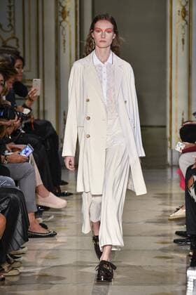 Milan Fashion Week, Women Spring Summer 2017. Milano, Moda Donna, Primavera Estate 2017. CIVIDINI catwalk Pictured: model  Copyright: xRiccardoxGiordanoxSickix