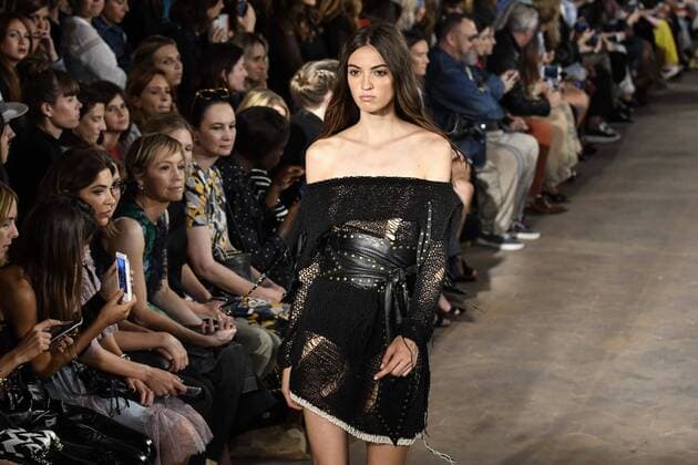 Milan Fashion Week, Women Spring Summer 2017. Milano, Moda Donna, Primavera Estate 2017. PHILOSOPHY DI LORENZO SERAFINI catwalk Pictured: model  Copyright: xRiccardoxGiordanoxSickix