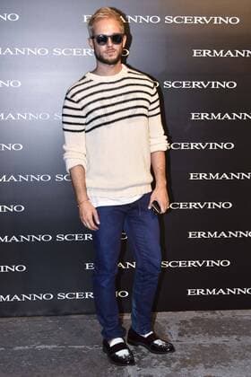 Milan Fashion Week, Women Spring Summer 2017. Milano, Moda Donna, Primavera Estate 2017. ERMANNO SCERVINO front row Pictured: Paolo Stella  Copyright: xRiccardoxGiordanoxSickix