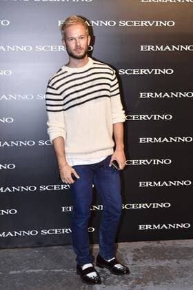 Milan Fashion Week, Women Spring Summer 2017. Milano, Moda Donna, Primavera Estate 2017. ERMANNO SCERVINO front row Pictured: Paolo Stella  Copyright: xRiccardoxGiordanoxSickix
