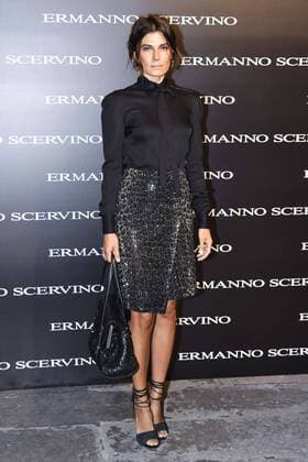 Milan Fashion Week, Women Spring Summer 2017. Milano, Moda Donna, Primavera Estate 2017. ERMANNO SCERVINO front row Pictured: Valeria Solarino  Copyright: xRiccardoxGiordanoxSickix