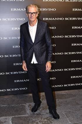 Milan Fashion Week, Women Spring Summer 2017. Milano, Moda Donna, Primavera Estate 2017. ERMANNO SCERVINO front row Pictured: Massimiliano Flnazzer Flory  Copyright: xRiccardoxGiordanoxSickix