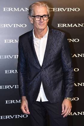 Milan Fashion Week, Women Spring Summer 2017. Milano, Moda Donna, Primavera Estate 2017. ERMANNO SCERVINO front row Pictured: Massimiliano Flnazzer Flory  Copyright: xRiccardoxGiordanoxSickix