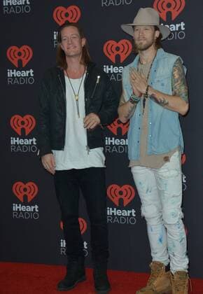 September 24, 2016 - Las Vegas, Nevada, United States of America - Country music duo Florida Georgia Line attend the iHeartRadio Music Festival on September 24, 2016 at the T-Mobile Arena in Las Vegas, Nevada. Las Vegas United States of America - ZUMAt114