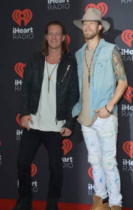 September 24, 2016 - Las Vegas, Nevada, United States of America - Country music duo Florida Georgia Line attend the iHeartRadio Music Festival on September 24, 2016 at the T-Mobile Arena in Las Vegas, Nevada. Las Vegas United States of America - ZUMAt114