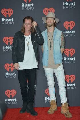 September 24, 2016 - Las Vegas, Nevada, United States of America - Country music duo Florida Georgia Line attend the iHeartRadio Music Festival on September 24, 2016 at the T-Mobile Arena in Las Vegas, Nevada. Las Vegas United States of America - ZUMAt114