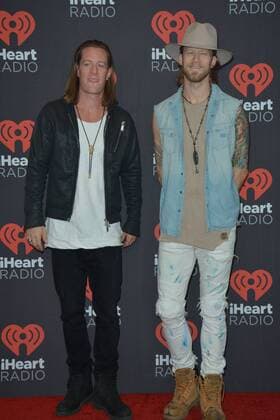September 24, 2016 - Las Vegas, Nevada, United States of America - Country music duo Florida Georgia Line attend the iHeartRadio Music Festival on September 24, 2016 at the T-Mobile Arena in Las Vegas, Nevada. Las Vegas United States of America - ZUMAt114