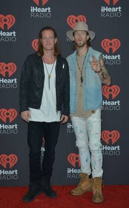 September 24, 2016 - Las Vegas, Nevada, United States of America - Country music duo Florida Georgia Line attend the iHeartRadio Music Festival on September 24, 2016 at the T-Mobile Arena in Las Vegas, Nevada. Las Vegas United States of America - ZUMAt114