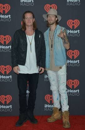 September 24, 2016 - Las Vegas, Nevada, United States of America - Country music duo Florida Georgia Line attend the iHeartRadio Music Festival on September 24, 2016 at the T-Mobile Arena in Las Vegas, Nevada. Las Vegas United States of America - ZUMAt114