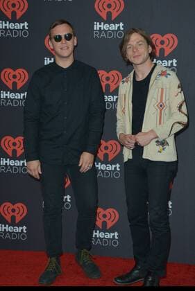 September 24, 2016 - Las Vegas, Nevada, United States of America - Music duo Cage the Elephant attend the iHeartRadio Music Festival on September 24, 2016 at the T-Mobile Arena in Las Vegas, Nevada. Las Vegas United States of America - ZUMAt114