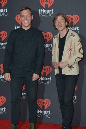 September 24, 2016 - Las Vegas, Nevada, United States of America - Music duo Cage the Elephant attend the iHeartRadio Music Festival on September 24, 2016 at the T-Mobile Arena in Las Vegas, Nevada. Las Vegas United States of America - ZUMAt114