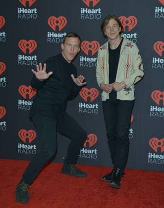 September 24, 2016 - Las Vegas, Nevada, United States of America - Music duo Cage the Elephant attend the iHeartRadio Music Festival on September 24, 2016 at the T-Mobile Arena in Las Vegas, Nevada. Las Vegas United States of America - ZUMAt114
