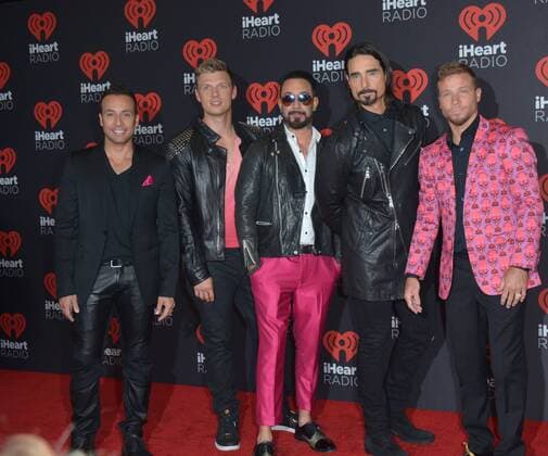 September 24, 2016 - Las Vegas, Nevada, United States of America - Pop group Backstreet Boys attend the iHeartRadio Music Festival on September 24, 2016 at the T-Mobile Arena in Las Vegas, Nevada. Las Vegas United States of America - ZUMAt114