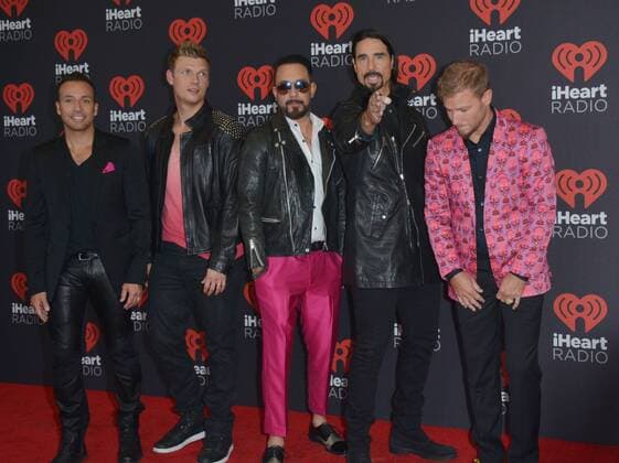 September 24, 2016 - Las Vegas, Nevada, United States of America - Pop group Backstreet Boys attend the iHeartRadio Music Festival on September 24, 2016 at the T-Mobile Arena in Las Vegas, Nevada. Las Vegas United States of America - ZUMAt114