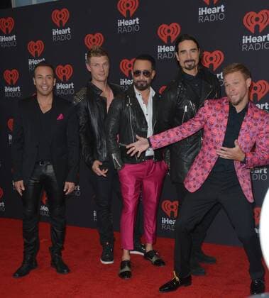 September 24, 2016 - Las Vegas, Nevada, United States of America - Pop group Backstreet Boys attend the iHeartRadio Music Festival on September 24, 2016 at the T-Mobile Arena in Las Vegas, Nevada. Las Vegas United States of America - ZUMAt114