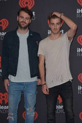 September 24, 2016 - Las Vegas, Nevada, United States of America - DJs Chainsmokers attend the iHeartRadio Music Festival on September 24, 2016 at the T-Mobile Arena in Las Vegas, Nevada. Las Vegas United States of America - ZUMAt114