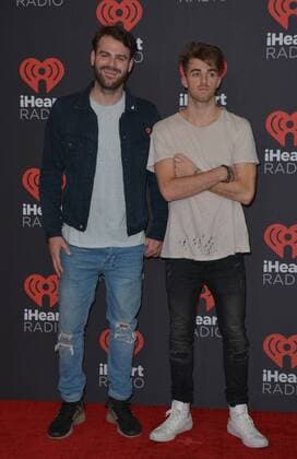 September 24, 2016 - Las Vegas, Nevada, United States of America - DJs Chainsmokers attend the iHeartRadio Music Festival on September 24, 2016 at the T-Mobile Arena in Las Vegas, Nevada. Las Vegas United States of America - ZUMAt114