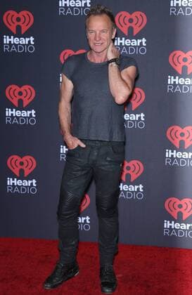 September 24, 2016 - Las Vegas, NV, United States - 24 September 2016 - Las Vegas, NV - Sting. 2016 iHeart Radio Music Festival Photo Room at T-Mobile Arena, Day 2. Photo Credit: MJT AdMedia Las Vegas United States - ZUMAa123