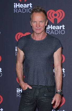 September 24, 2016 - Las Vegas, NV, United States - 24 September 2016 - Las Vegas, NV - Sting. 2016 iHeart Radio Music Festival Photo Room at T-Mobile Arena, Day 2. Photo Credit: MJT AdMedia Las Vegas United States - ZUMAa123